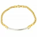 Unoaerre Damenarmband Weiß-Gelb-Gold GL100103