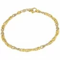 Unoaerre Herrenarmband Weiß-Gelb-Gold GL100111