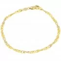 Unoaerre Herrenarmband Gelb-Weißgold GL100113