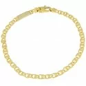 Unoaerre Herrenarmband Weiß-Gelb-Gold GL100117