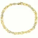 Unoaerre Herrenarmband Weiß-Gelb-Gold GL100119