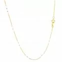 Unoaerre Women&#39;s Necklace Yellow White Gold GL100122