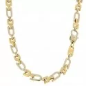 Unoaerre Men&#39;s Necklace Yellow White Gold GL100129