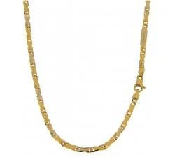 Collana Uomo Unoaerre Oro Giallo Bianco GL100130