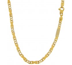 Unoaerre Men&#39;s Necklace Yellow White Gold GL100132