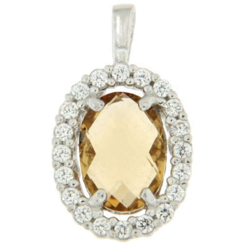 White Gold Woman Pendant GL100133