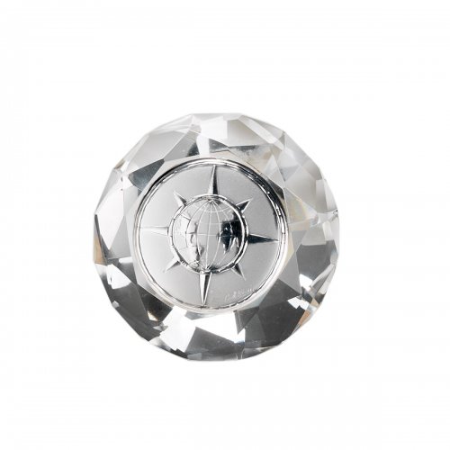 Crystal paperweight Acca Argenti 65MR. 5