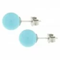 Earrings Promesse Jewelery Woman Turquoise ORTUR8