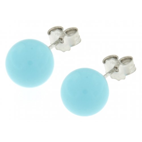 Earrings Promesse Jewelery Woman Turquoise ORTUR8