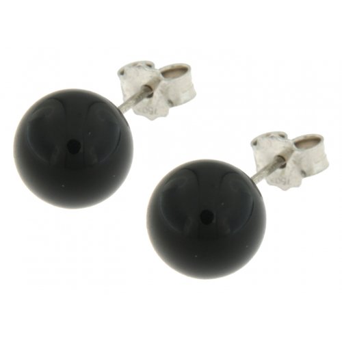 Earrings Promesse Gioielli Woman Black Onyx ORNERO