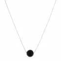 Necklace Promesse Gioielli Woman Black Onyx CLNERO