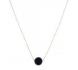 Necklace Promesse Gioielli Woman Black Onyx CLNERO