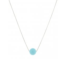 Necklace Promesse Gioielli Woman Turquoise CLTUR