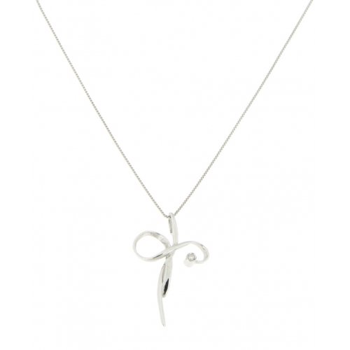 Necklace Promesse Jewelry Woman Cross CPL260