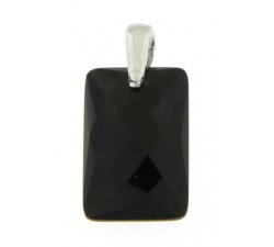 Pendant Kiara Gioielli Woman Black Agate KPFD323O