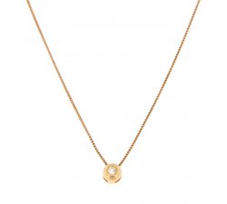 Necklace Promesse Gioielli Woman Point of Light Rose Gold PPLAROSA