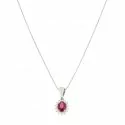 Collana Promesse Gioielli Donna Rubino Diamanti CCPQ54R