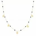 Herz-Halskette aus Gelbgold für Damen GL100169