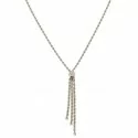 Women&#39;s White Gold Necklace GL100174