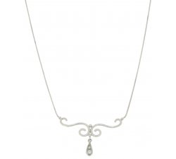 Weißgold-Halskette für Damen GL100181