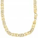 Collana Uomo Oro Giallo Bianco GL100189