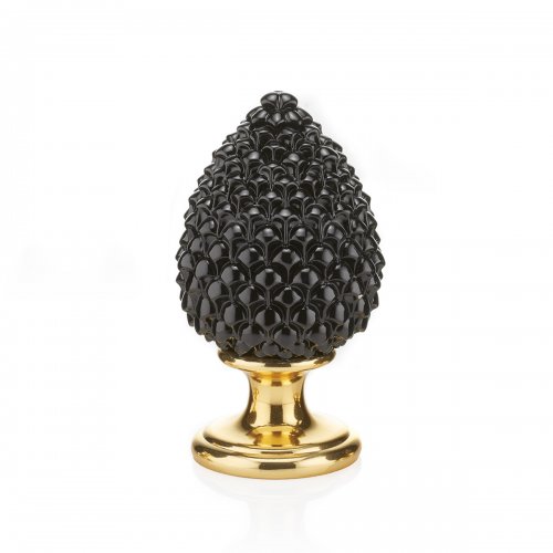 Decorative Pinecone Acca Argenti AR 661 P / BLACK