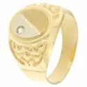 Anello Uomo Oro Giallo GL100198