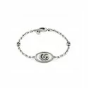 Gucci Damen Silber Armband GG Marmont Kollektion YBA627749001018