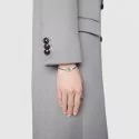 Gucci Women&#39;s Silver Bracelet GG Marmont Collection YBA627749001018