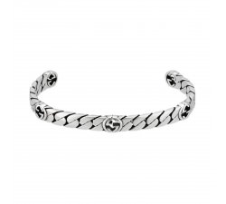 Gucci Unisex Silver Bracelet YBA661526001019