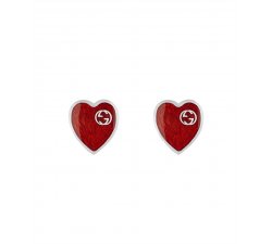 Orecchini Gucci Donna Argento Cuore YBD64554700100U