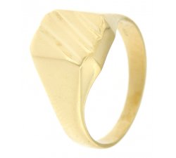 Men&#39;s Yellow Gold Ring GL100202