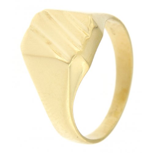 Men&#39;s Yellow Gold Ring GL100202