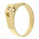 Herrenring aus Gelbgold GL100205