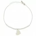 Bracciale Tennis Cuore Donna Oro Bianco GL100222