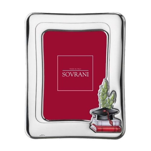 Graduation frame in Polished Silver Sovrani Argenti W558