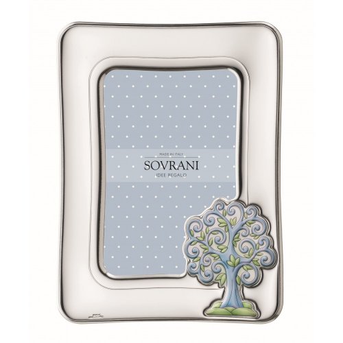 Silver Frame Tree of Life Azure Sovrani Argenti W5207C