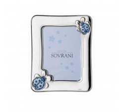 Silver frame Coccinelle Azzurro Sovrani Argenti W5224C