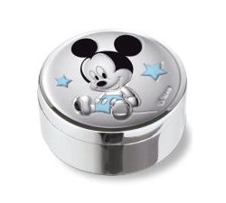 Mickey Mouse Baby Tooth Box Light Blue D293C