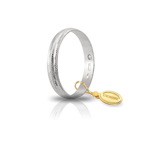 Unoaerre ring in 18 kt white gold Camelia AF236