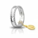 Unoaerre ring in 18 kt white gold Anemone AF235