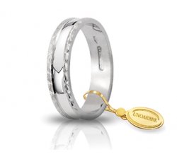 Unoaerre ring in 18 kt white gold Anemone AF235