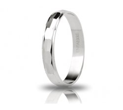 Unoaerre ring in 18 kt white gold Viola AF296