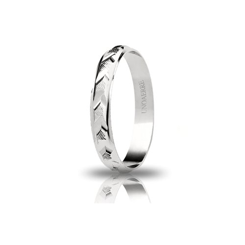 Unoaerre ring in 18 kt white gold Verbena AF298