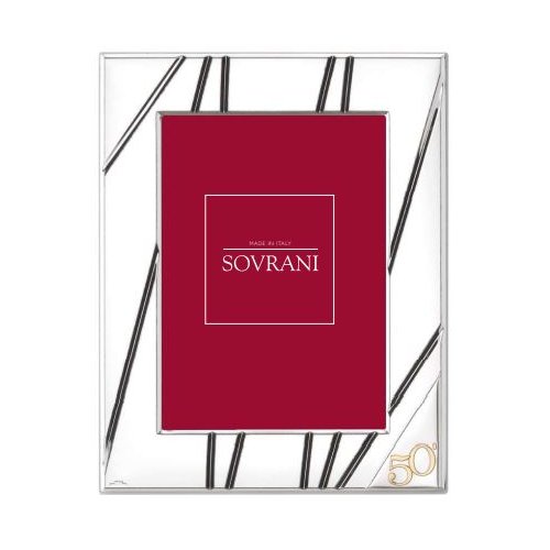 Polished Silver Frame 50th Anniversary Sovrani Argenti W664