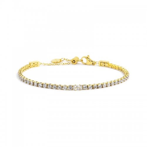 Marlù Jewels Tennis Bracelet 2BR0106G-W