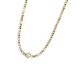 Marlù Gioielli Tennis Necklace 2CO0076G-W