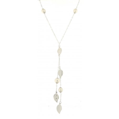 Collana Donna Oro Bianco GL100245