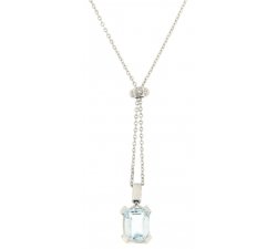 Women&#39;s White Gold Necklace GL100246