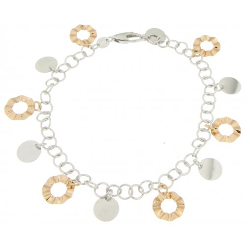 Rose White Gold Woman Bracelet GL100259